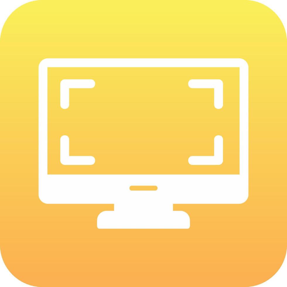 Monitor Vector Icon