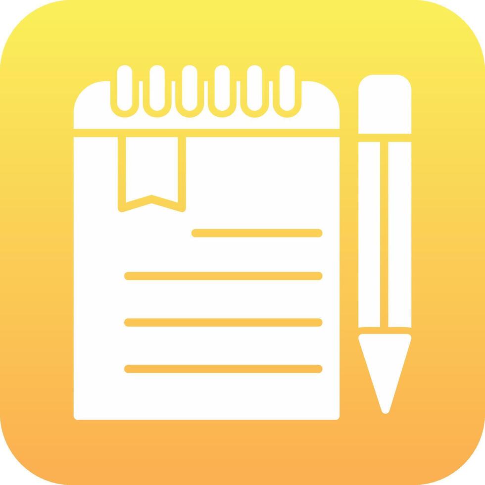 Note Book Vector Icon