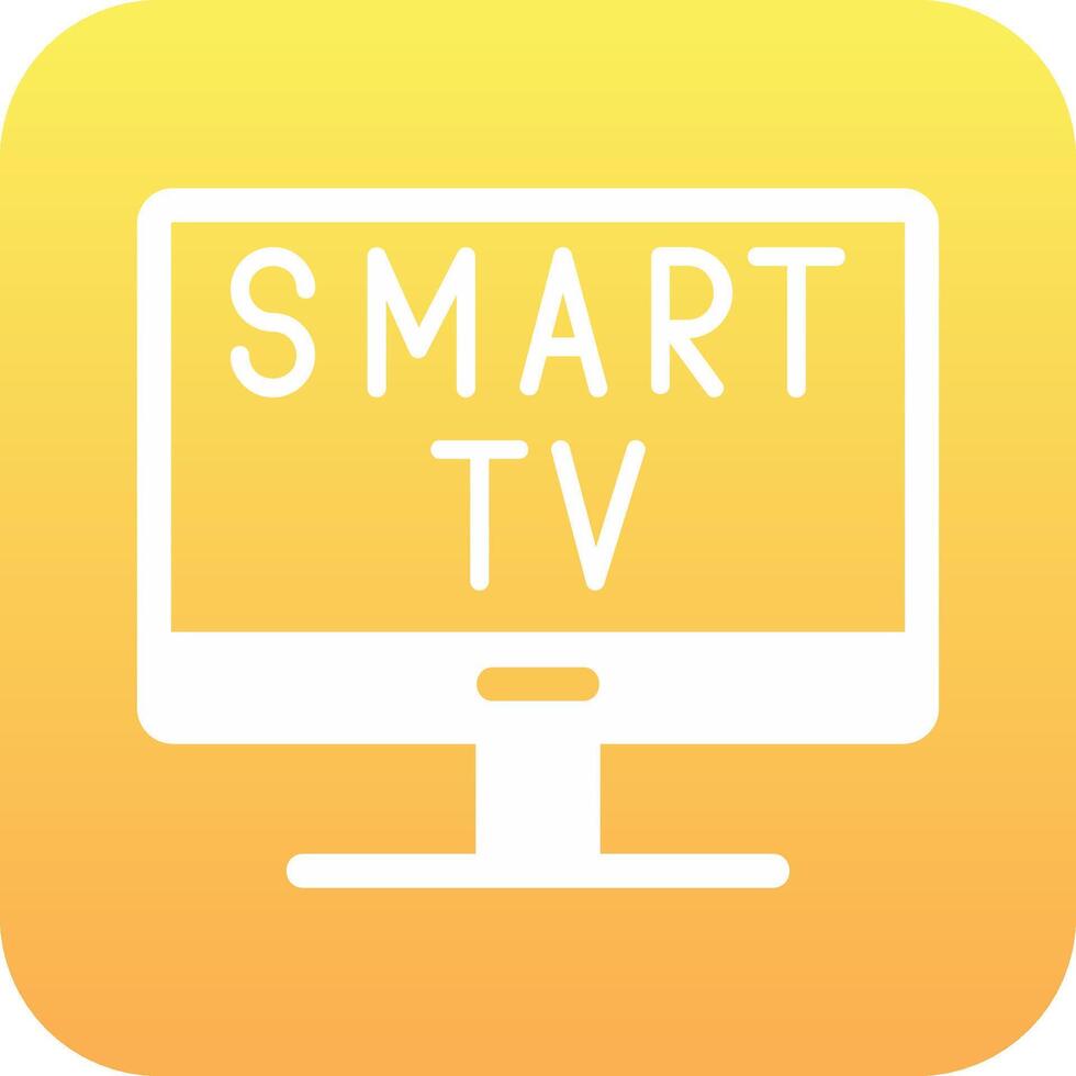 Smart Tv Vector Icon