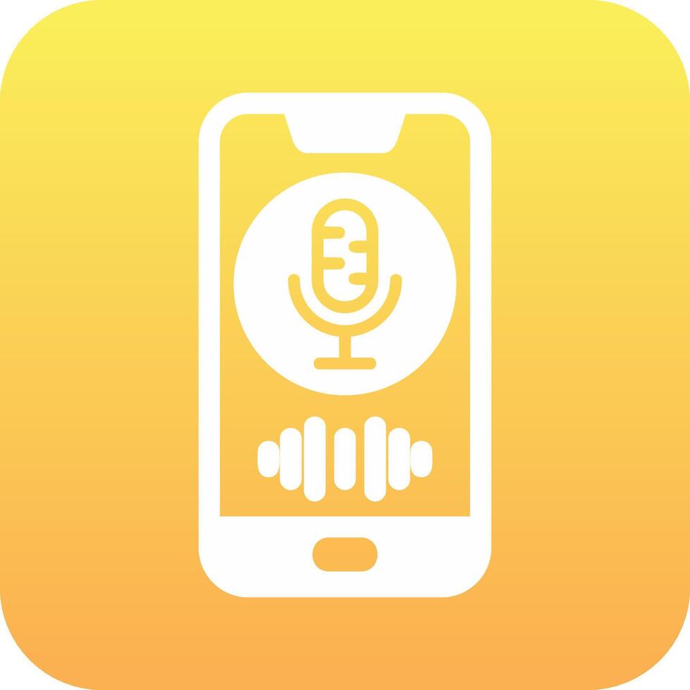 Voice Assistant Vector Icon
