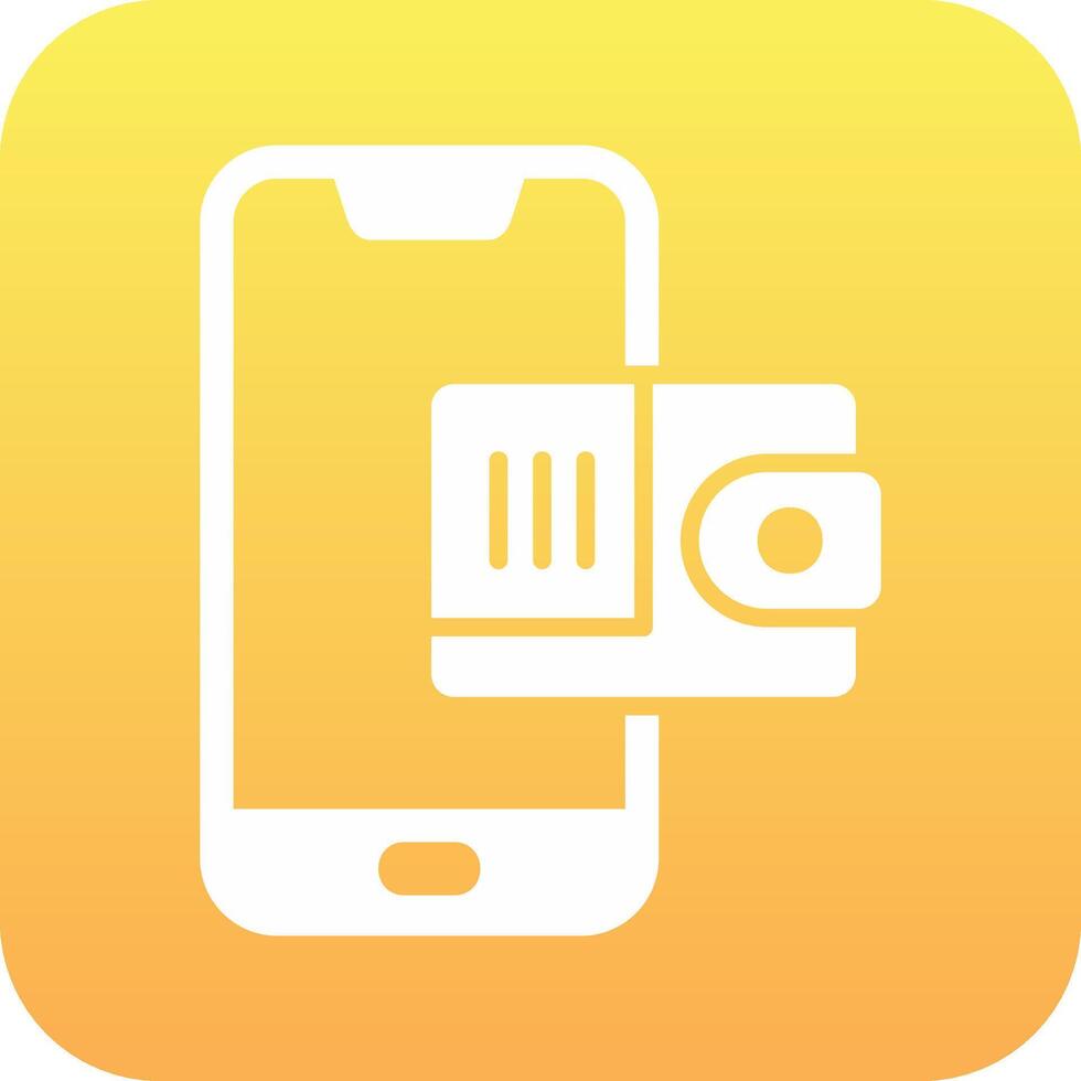 Mobile Wallet Vector Icon