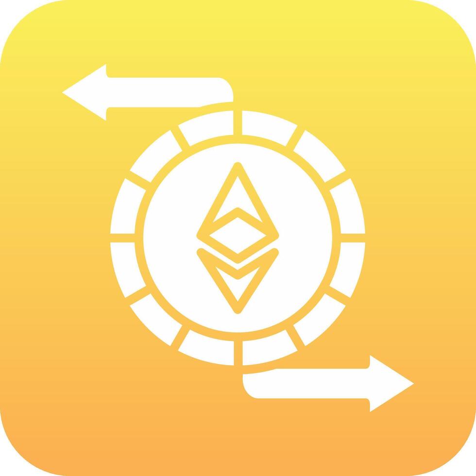 Ethereum Exchange Vector Icon
