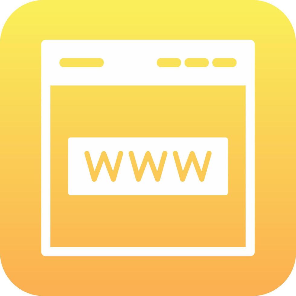 Web Site Vector Icon