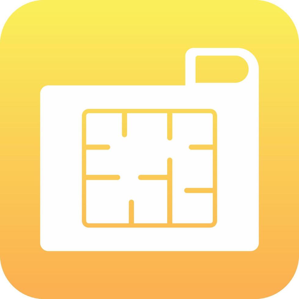 House Plan Vector Icon