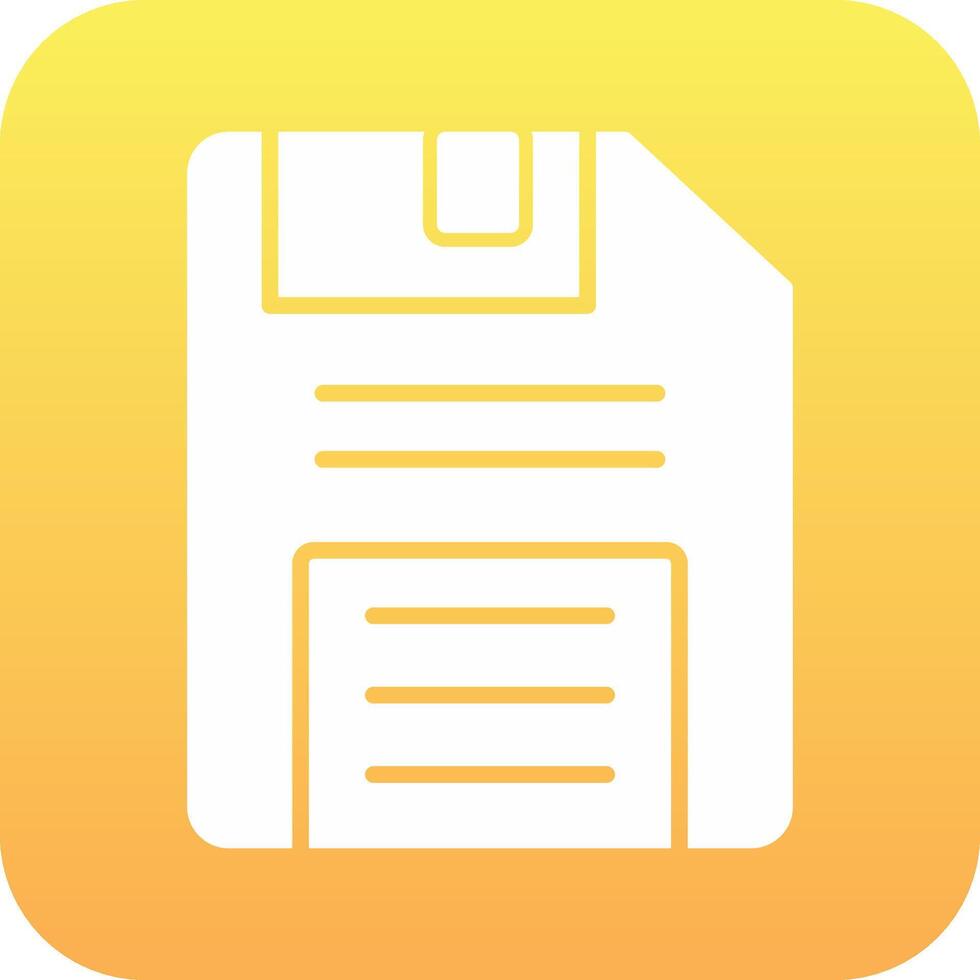 Floppy Disk Vector Icon