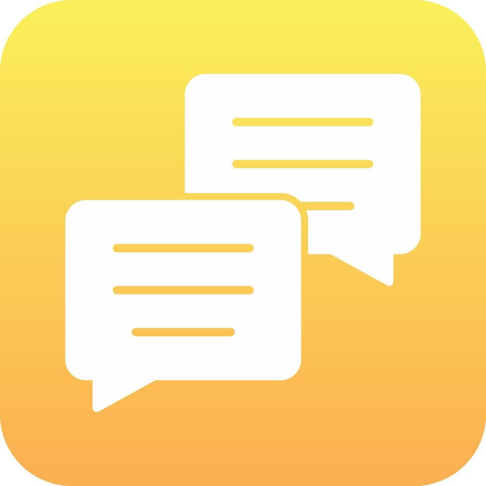 Construction Conversation Vector Icon