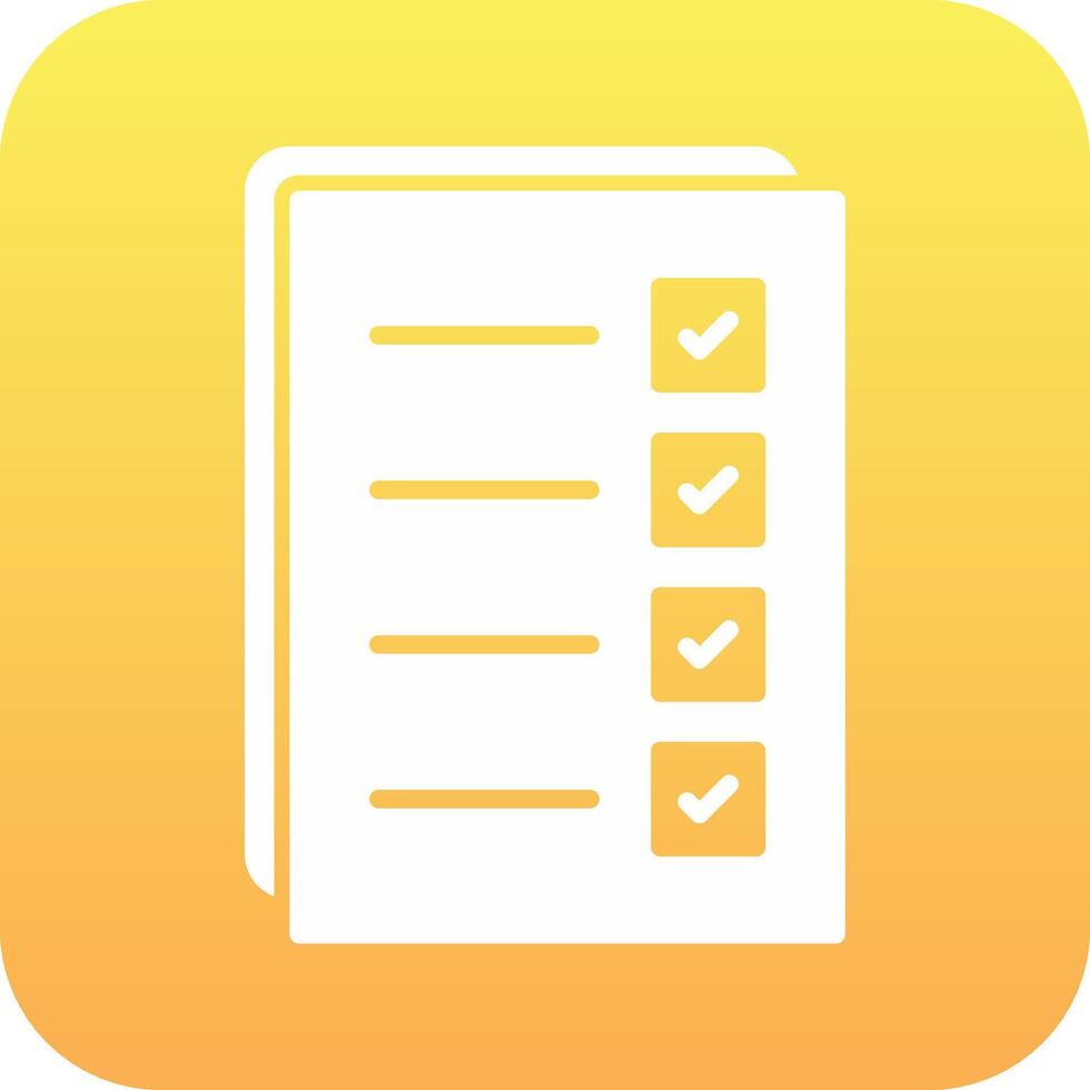 Check list Vector Icon