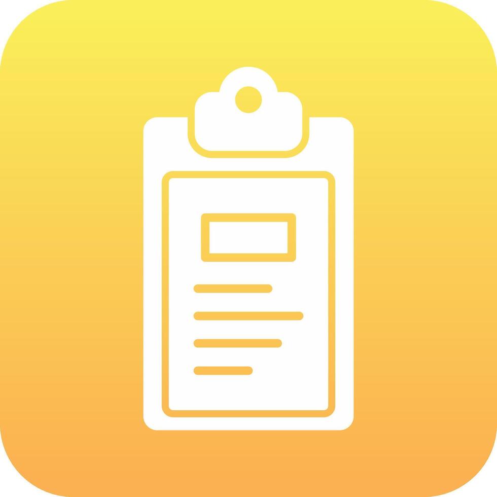 Clipboard Vector Icon