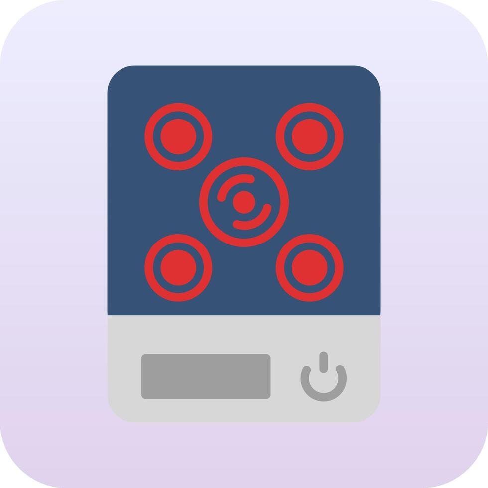 Induction Stove Vector Icon