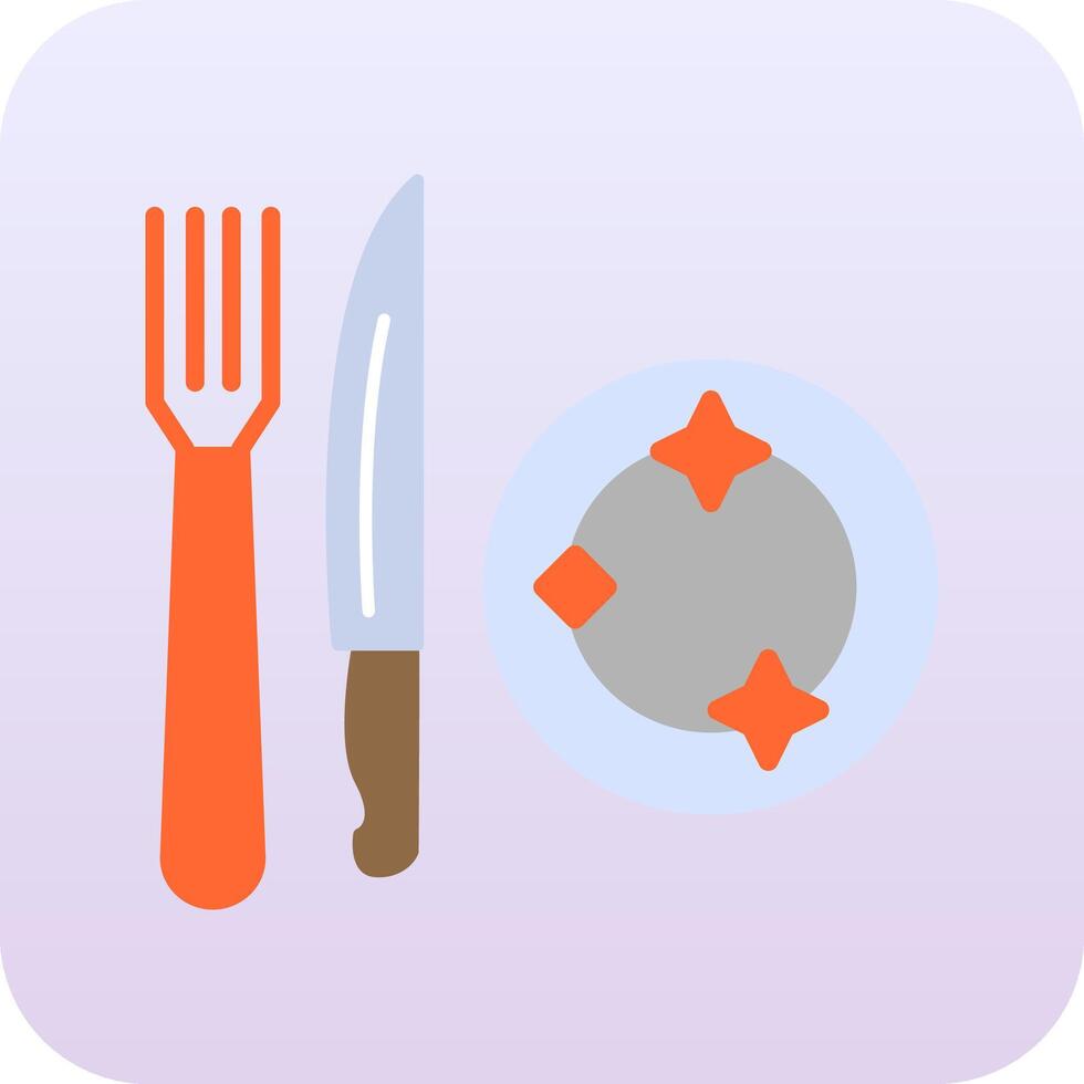 Dinning Vector Icon