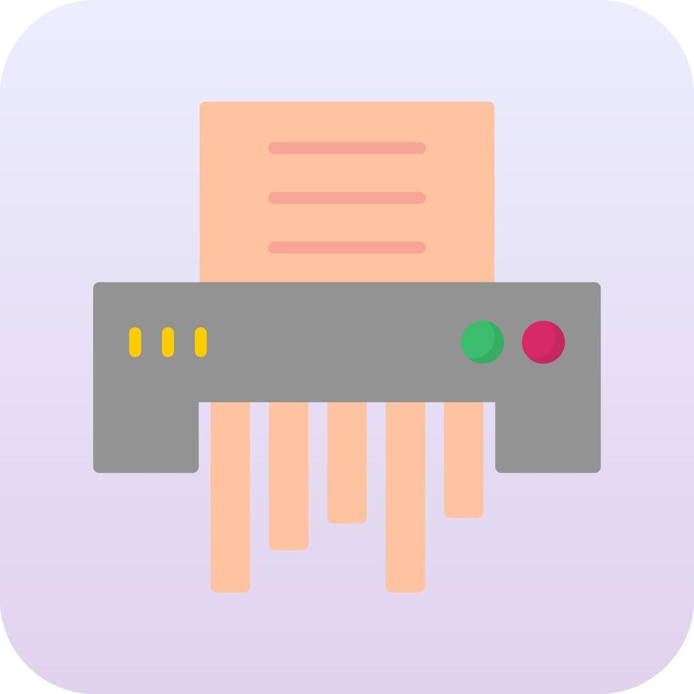 Paper Shredder Vector Icon