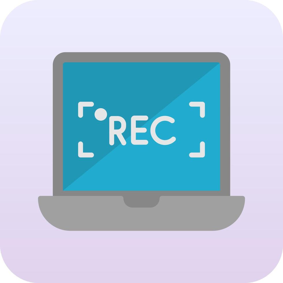 Recording Vector Icon