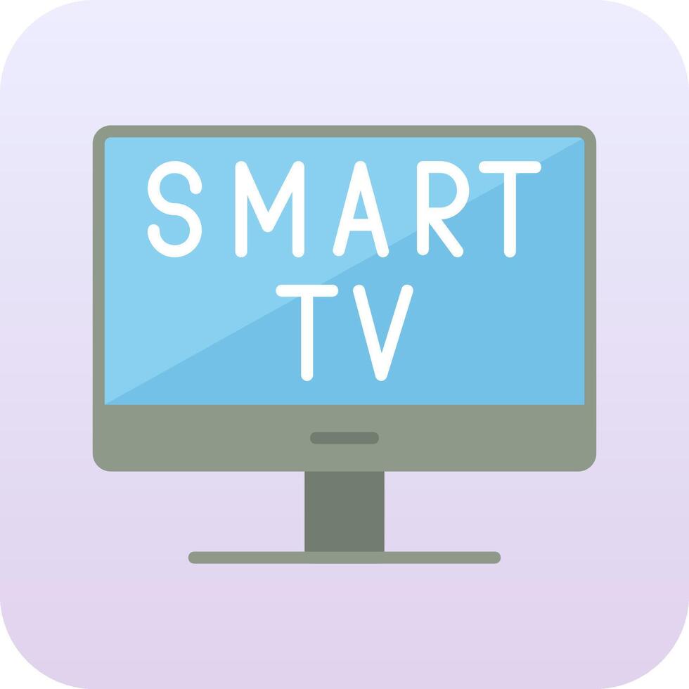 Smart Tv Vector Icon