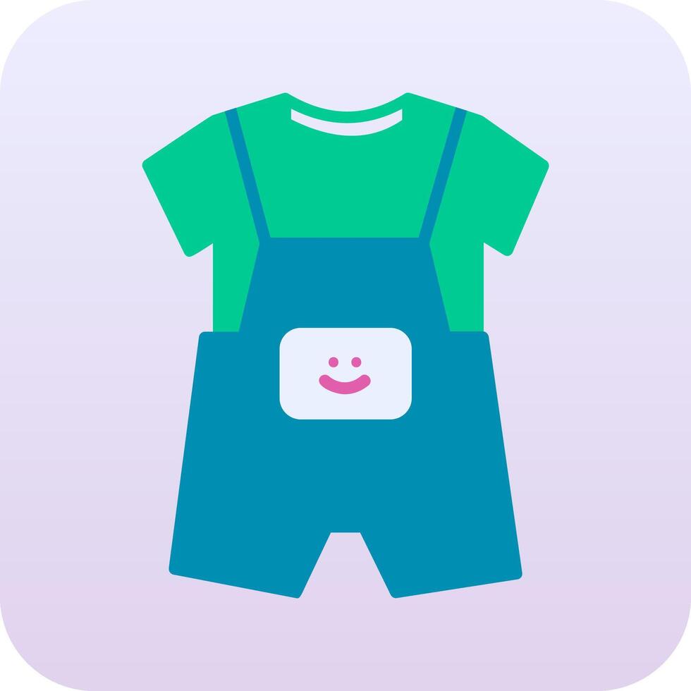 Dungarees Vector Icon