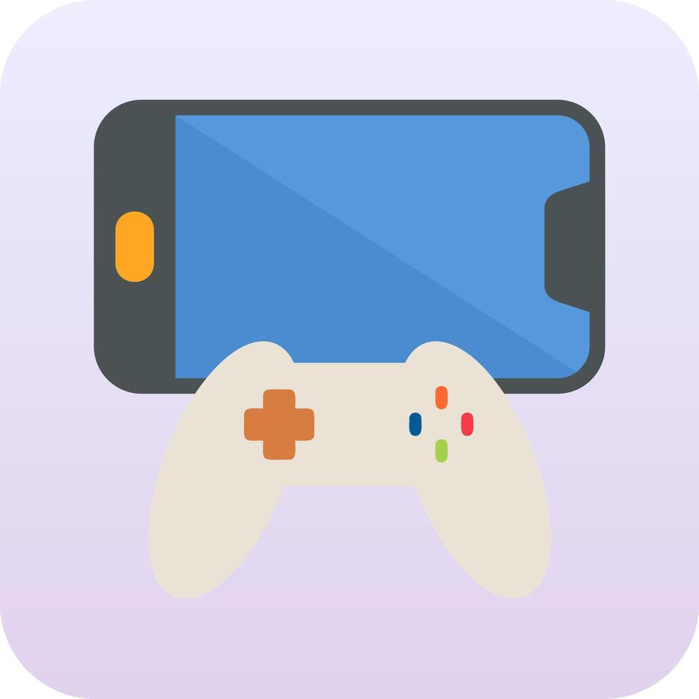 Joystick and Mobile Vector Icon