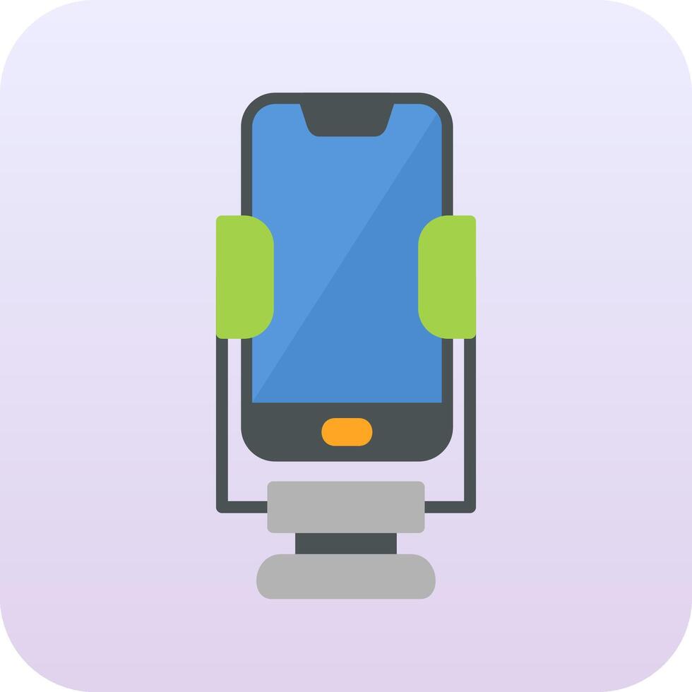 Smartphone Stand Vector Icon