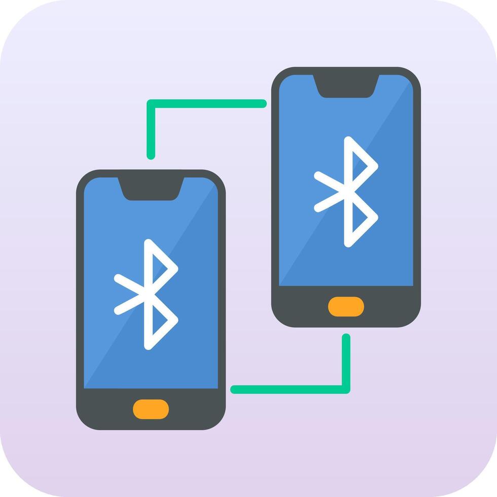 Phone Bluetooth Connected Vector Icon