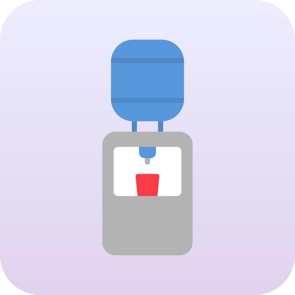 Water Cooler Vector Icon