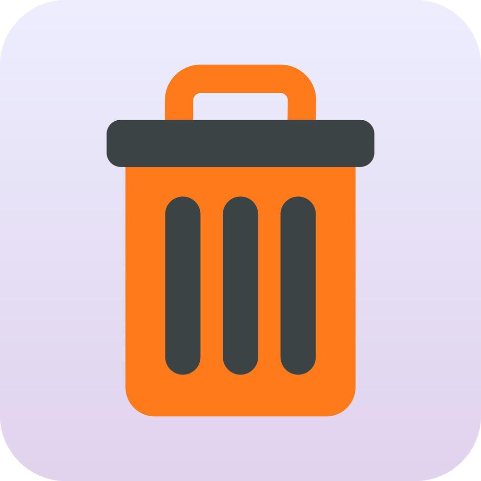 Trash Bin Vector Icon