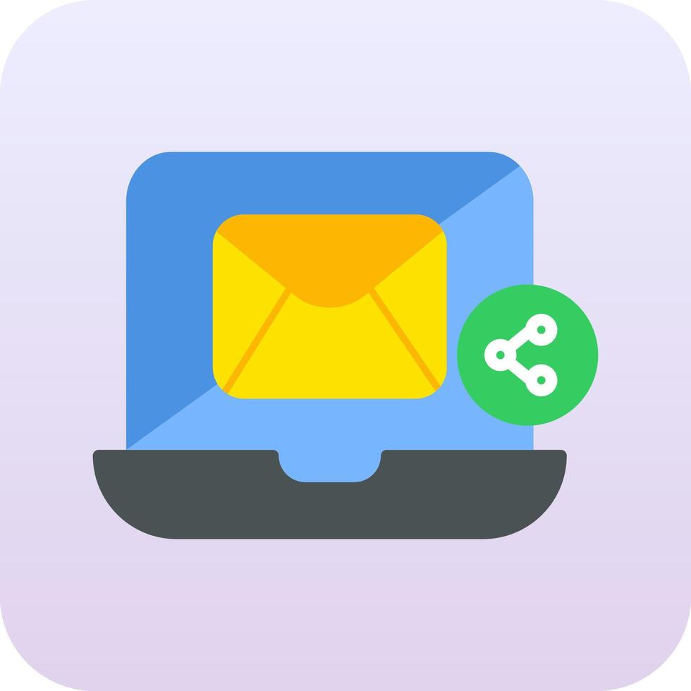 Email Share Vector Icon