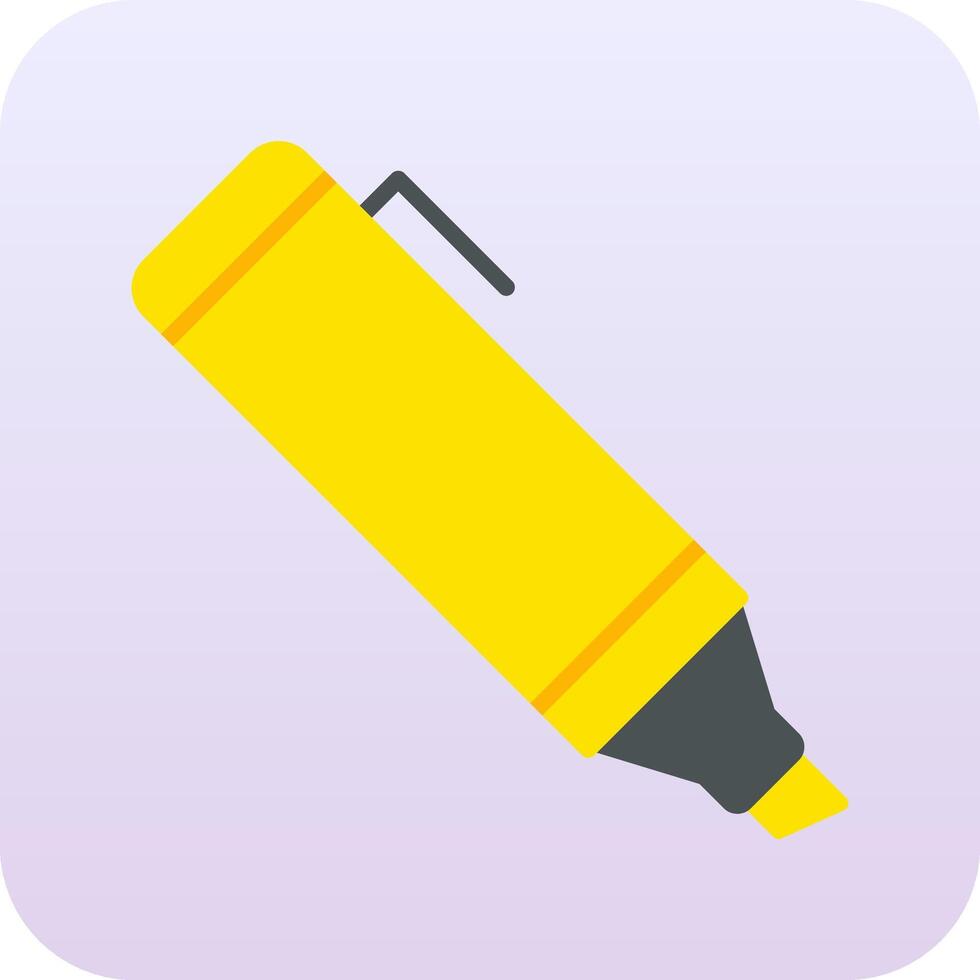 Highlighter Vector Icon