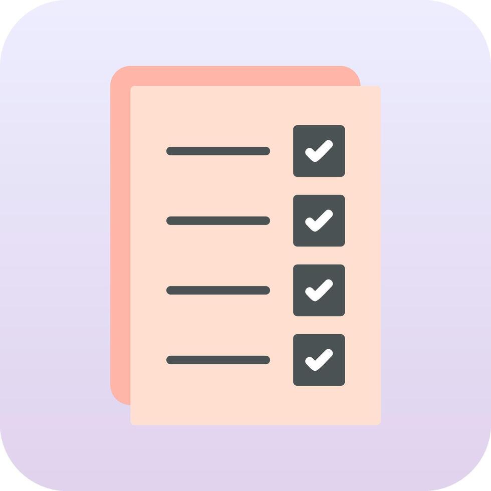 Check list Vector Icon
