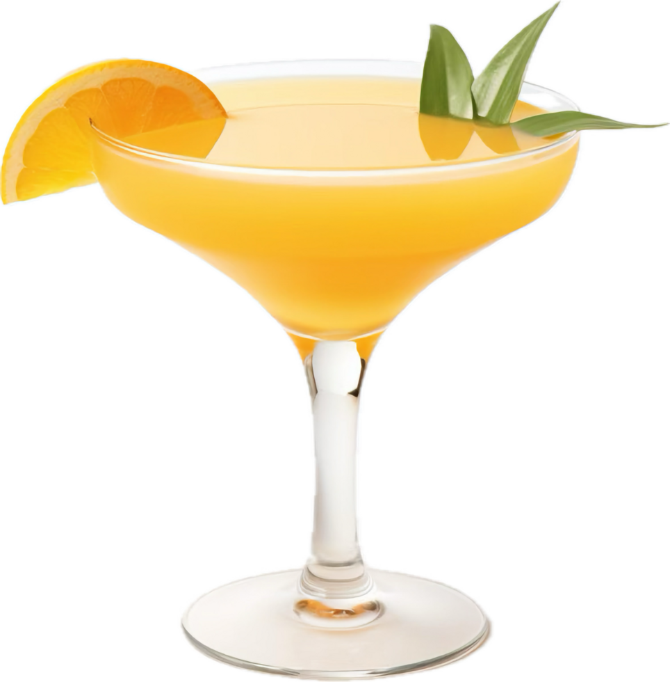 ai genererad orange cocktail png