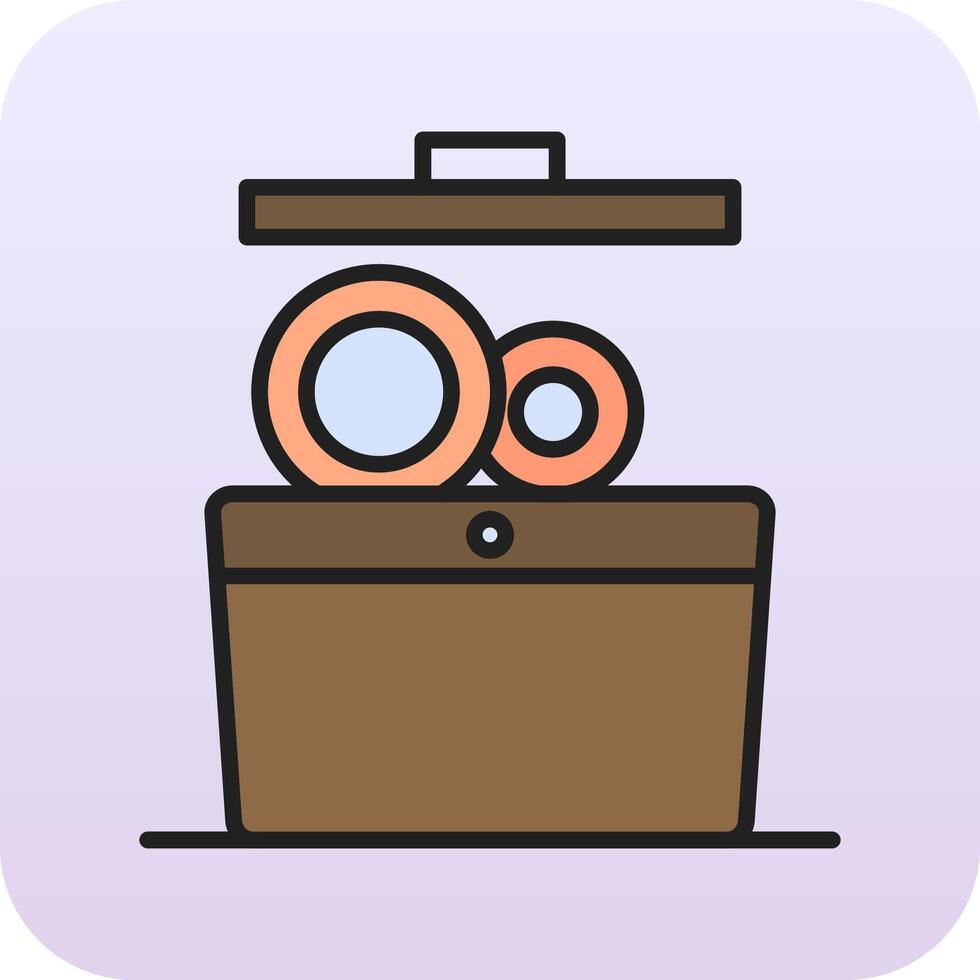 Dish Washer Vector Icon