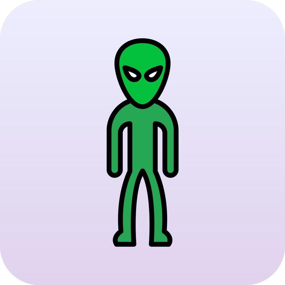 extraterrestre vecto icono vector