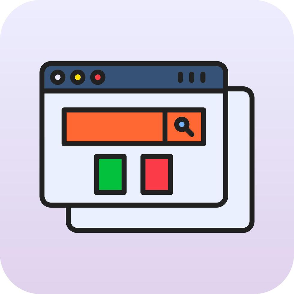 Browser Web Page Vector Icon