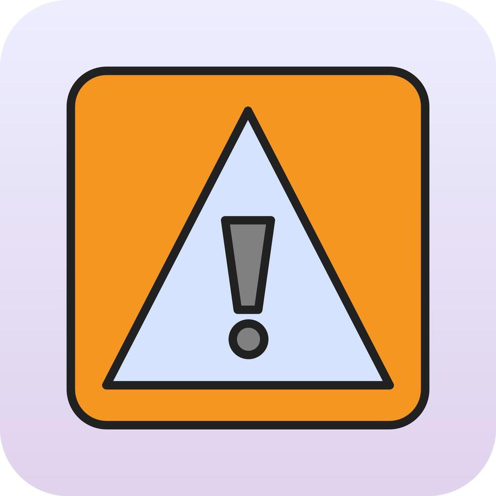 Caution Sign Vector Icon