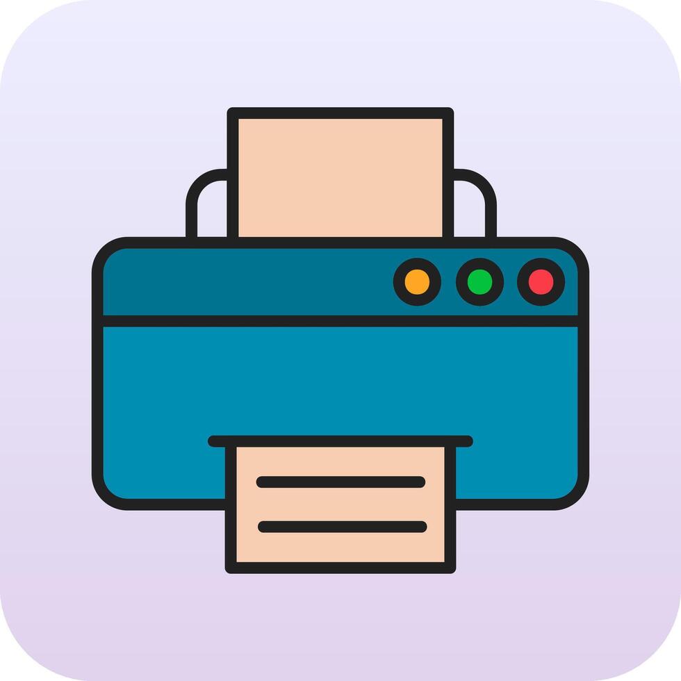 Printer Vector Icon