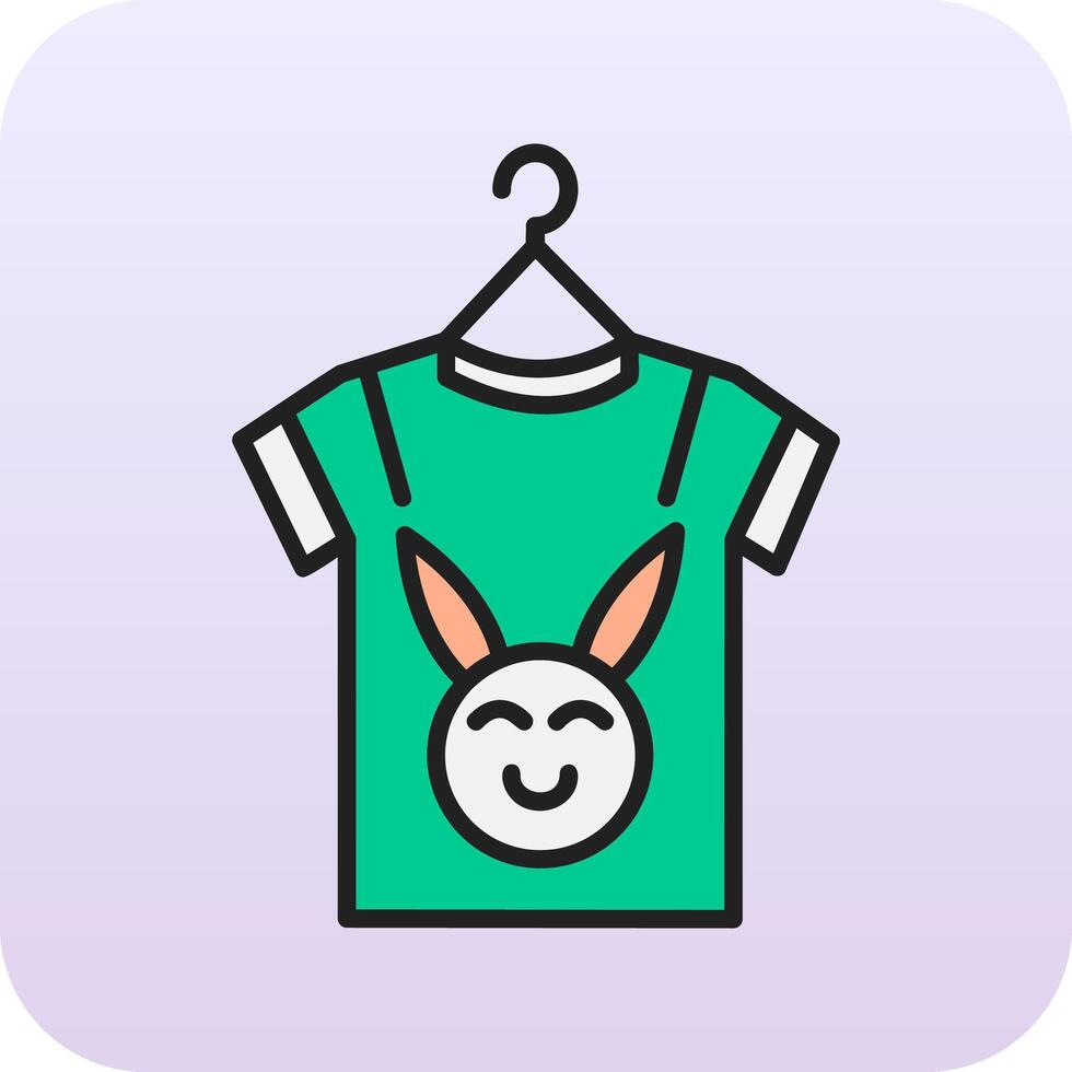 bebé ropa vecto icono vector