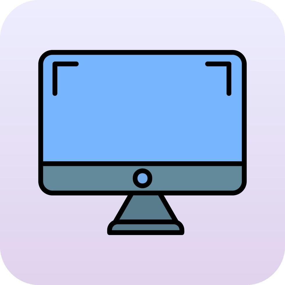 Monitor Vector Icon