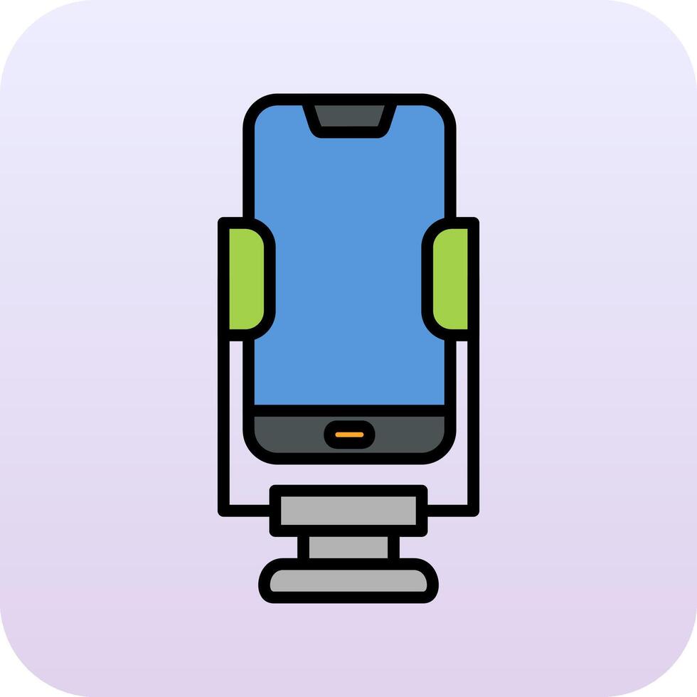 Smartphone Stand Vecto Icon vector