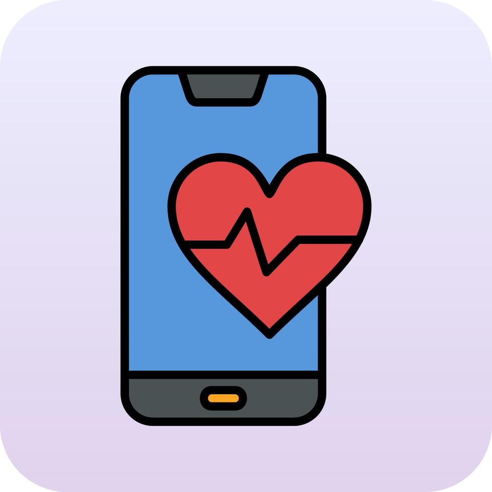 Heart Rate Vector Icon