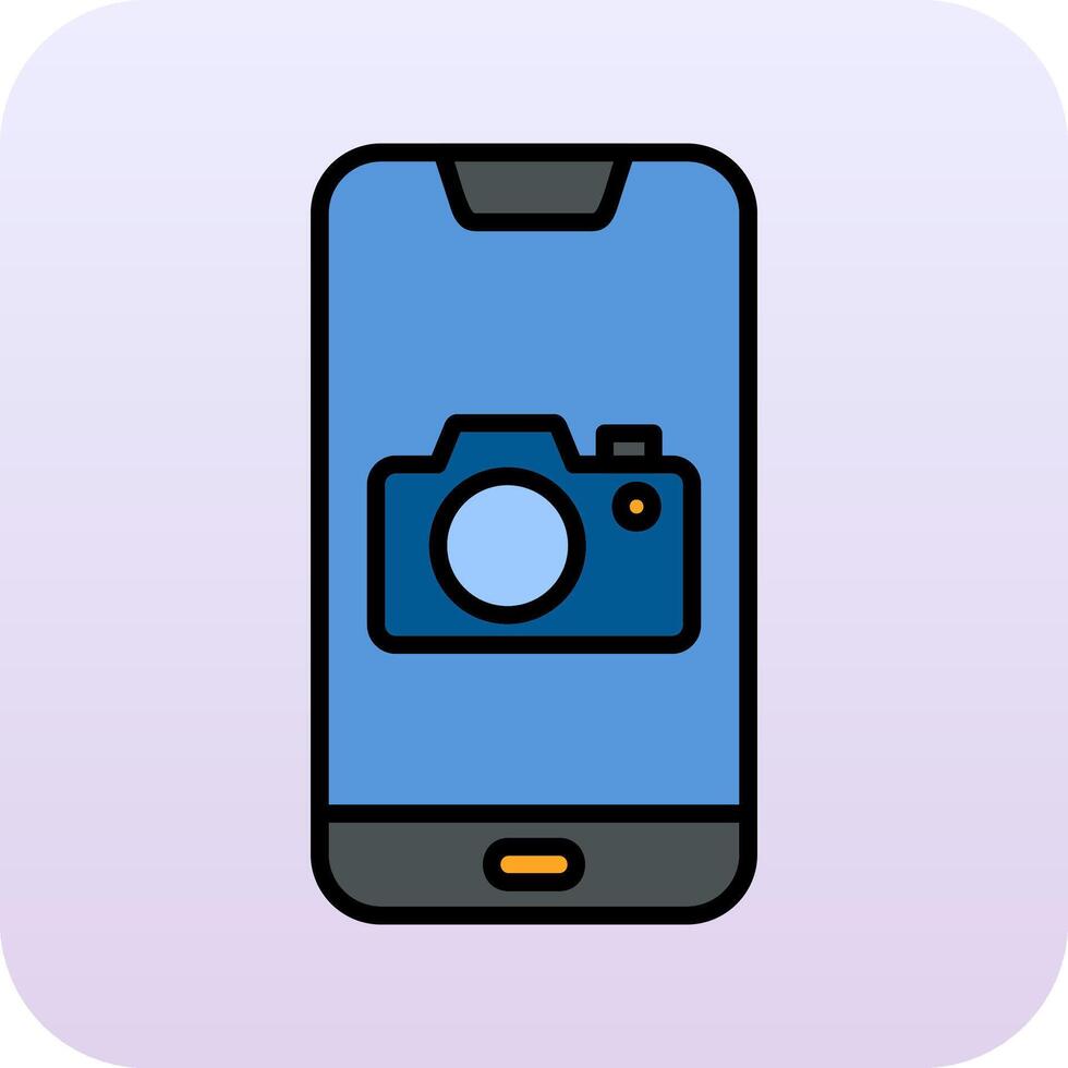 Smartphone Camera Vecto Icon vector