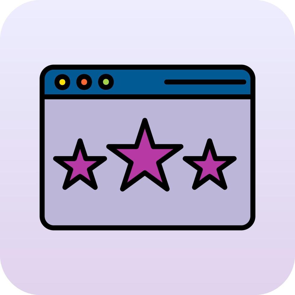 Web Page FeedBack Vecto Icon vector