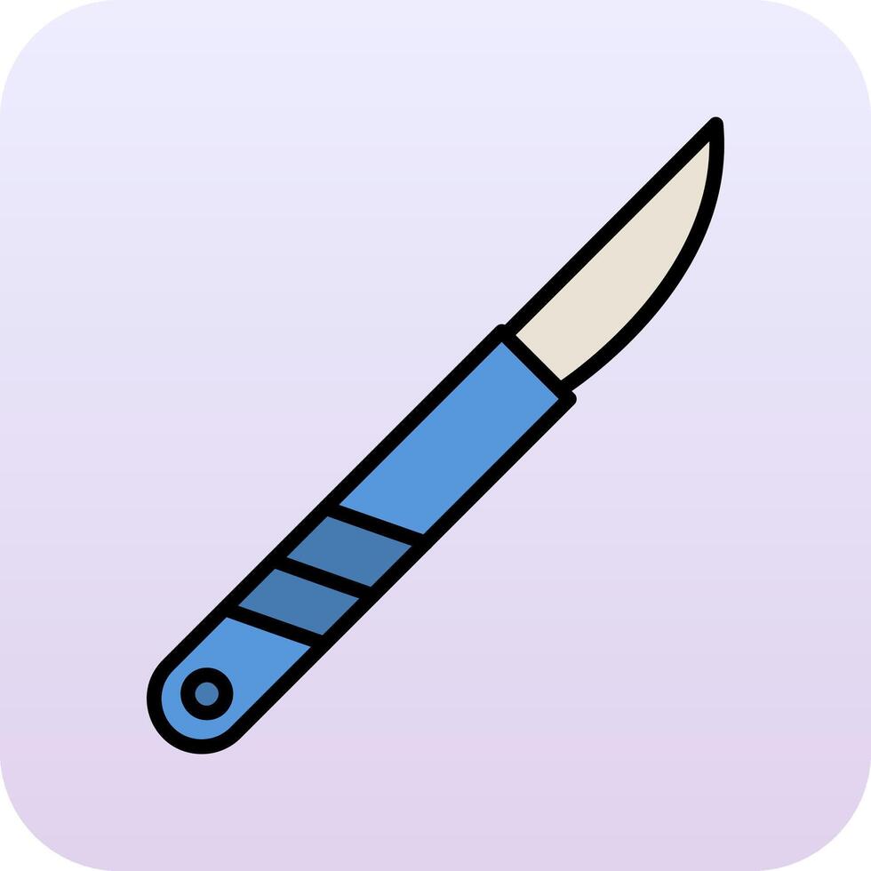 Surgical Knife Vecto Icon vector