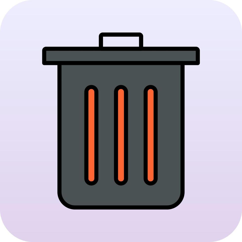 Dustbin Vector Icon