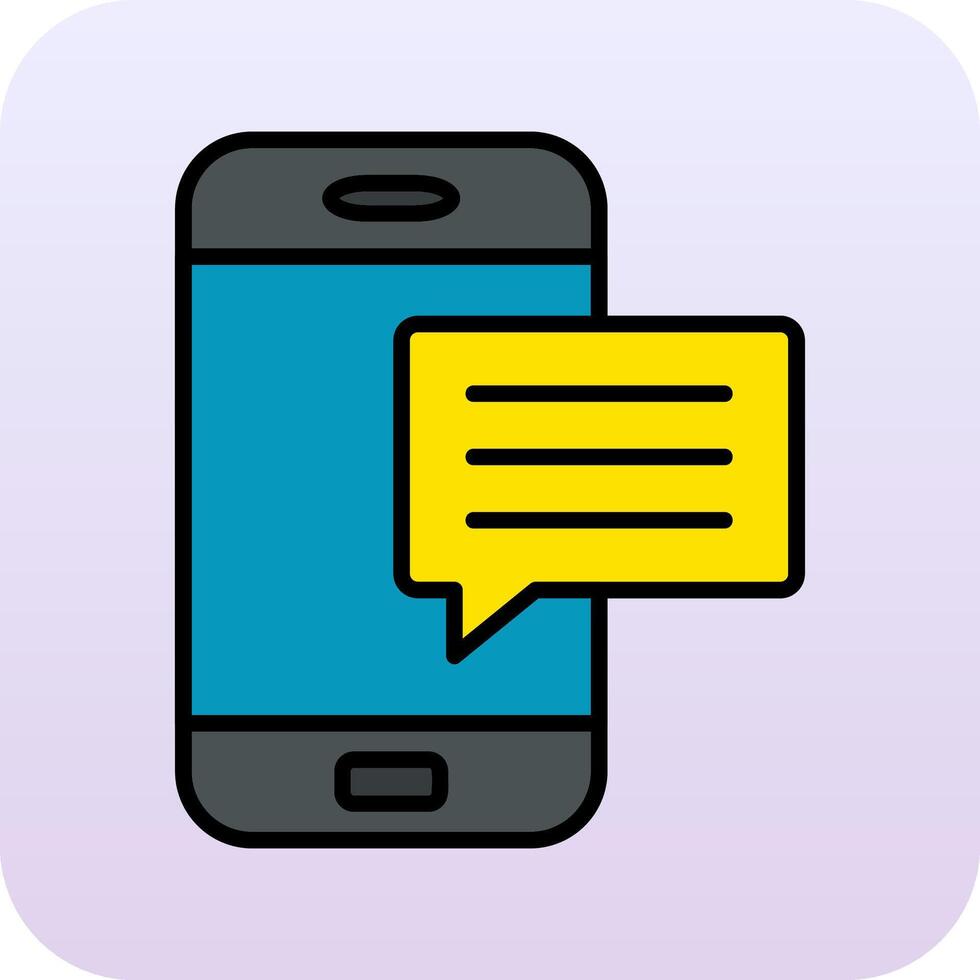 Chatting Vector Icon