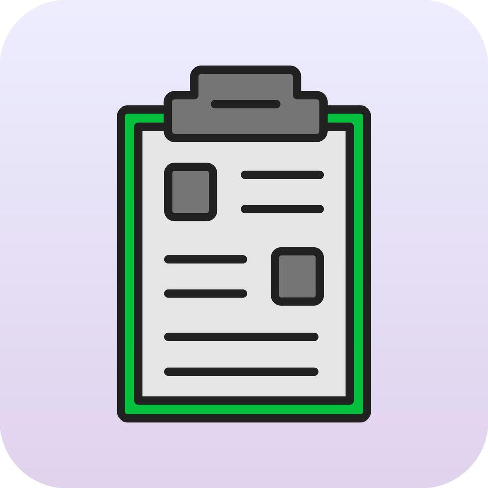 Clipboard Vector Icon