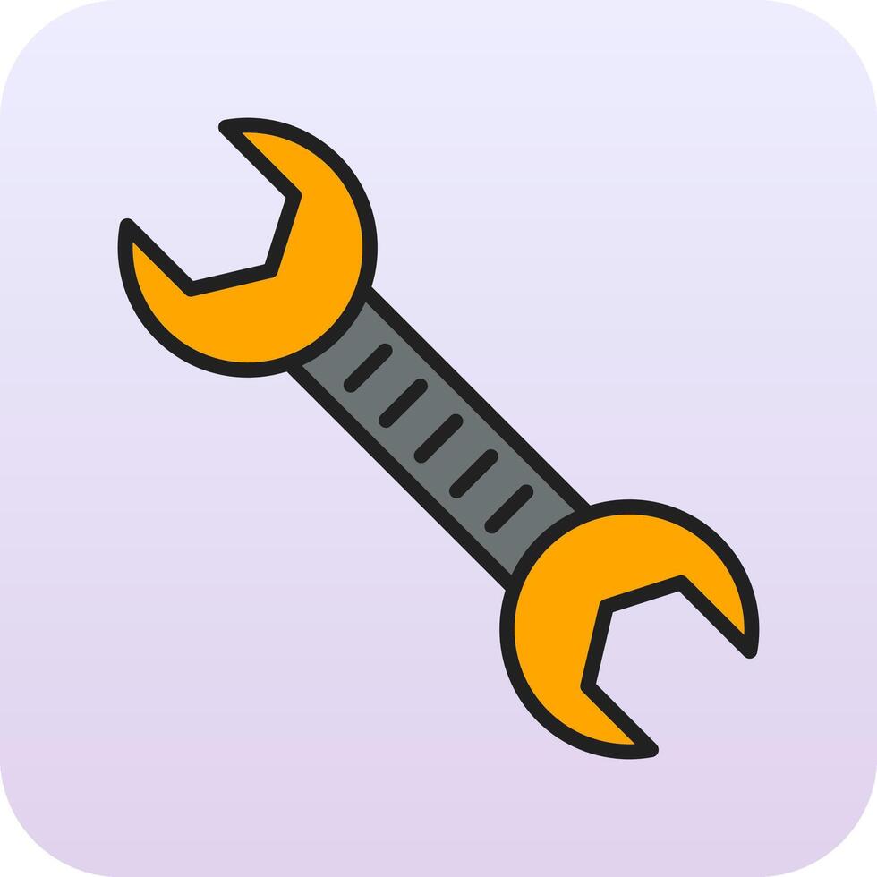 Wrench Vecto Icon vector