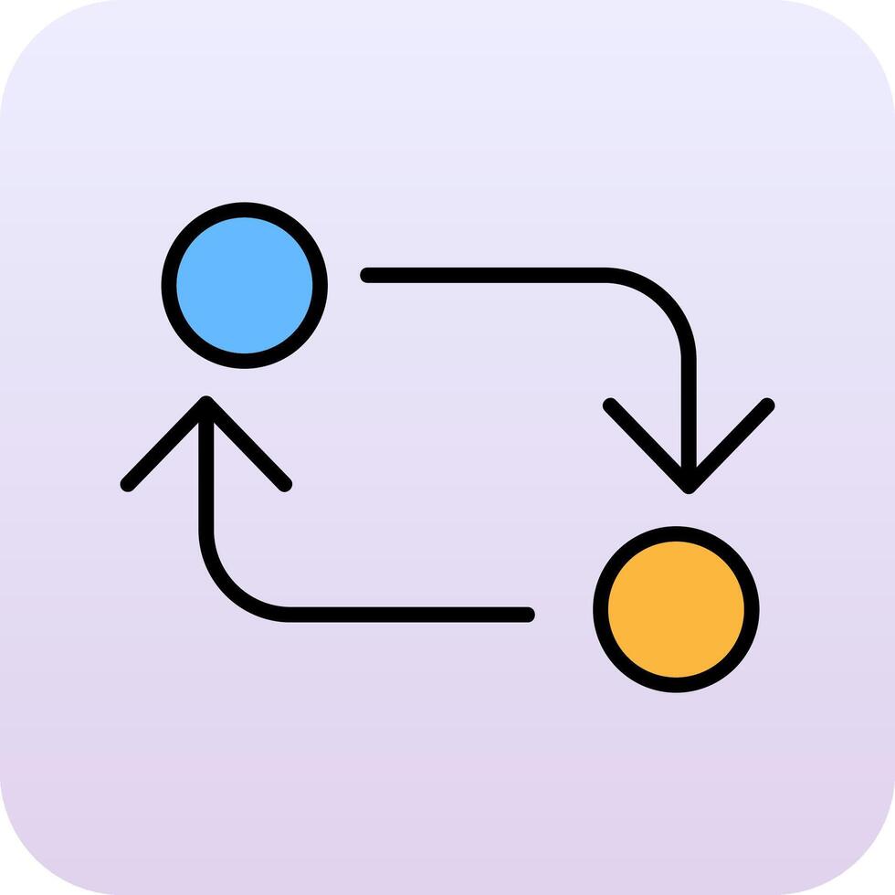 Exchange Vecto Icon vector