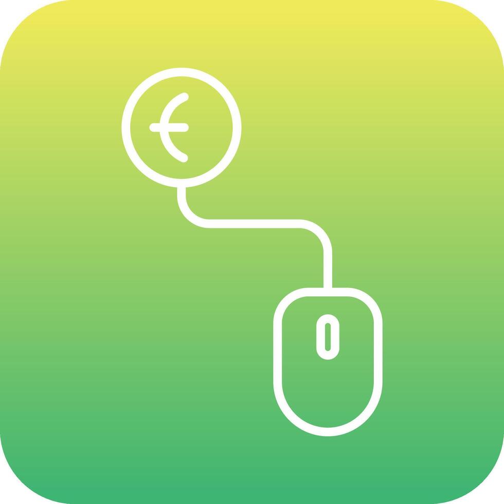 Pay Per Click Vecto Icon vector