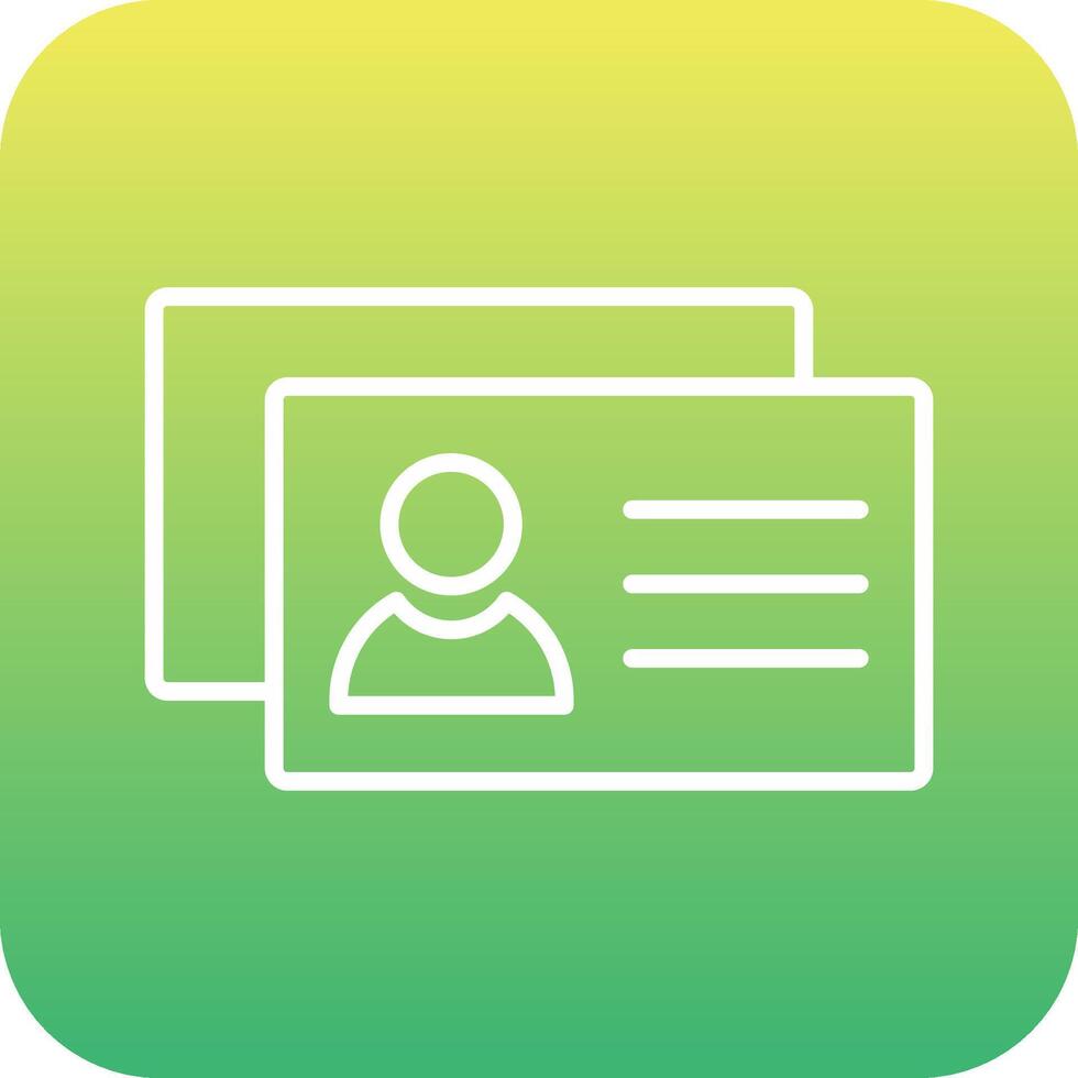 Business Cards Vecto Icon vector