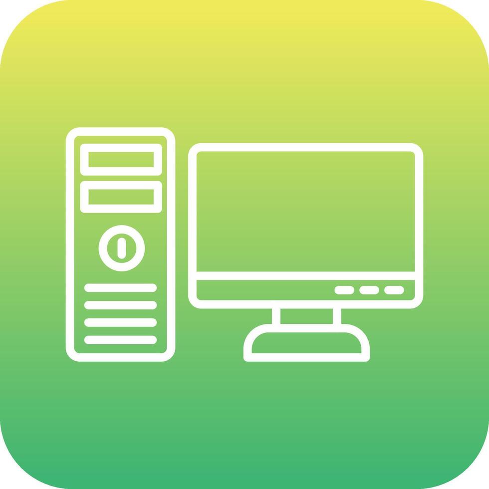 Computer Vecto Icon vector