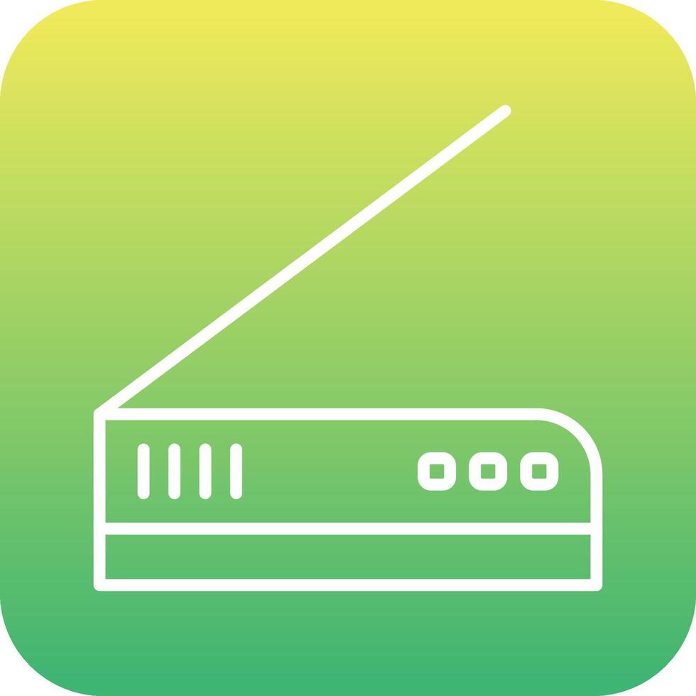 Scanner Vecto Icon vector