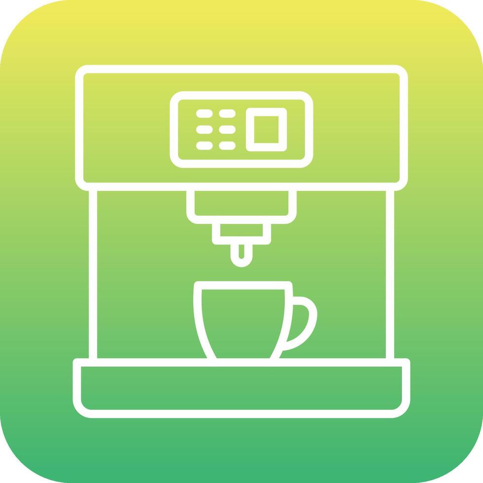 Coffee Machine Vecto Icon vector