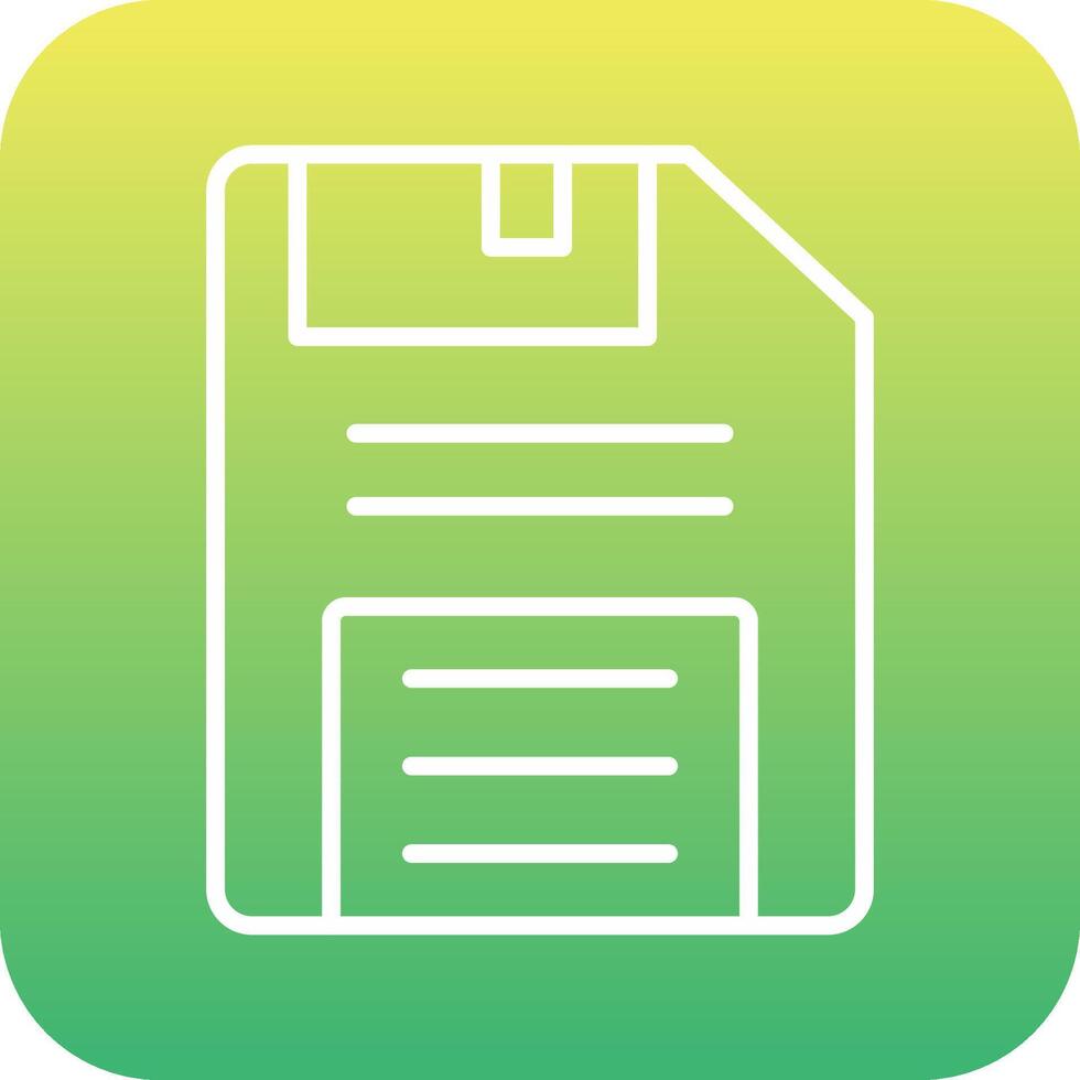Floppy Disk Vecto Icon vector